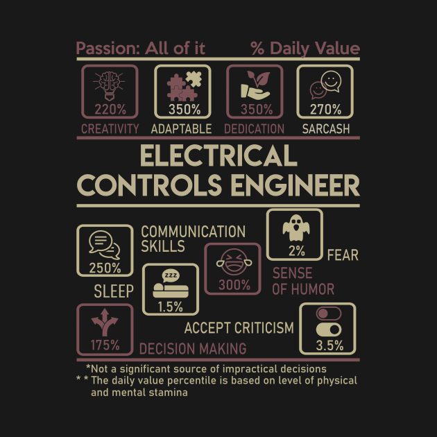 Disover Electrical Controls Engineer T Shirt - Multitasking Daily Value Gift Item Tee - Electrical Controls Engineer - T-Shirt