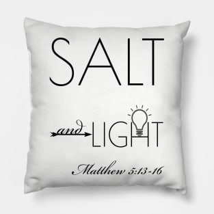 Christian Shirts Salt And Light Pillow