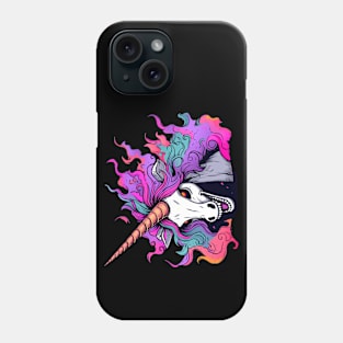 evil unicorn Phone Case