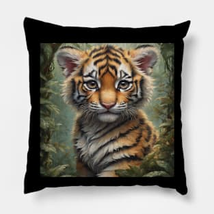 tiger design cute Pillow