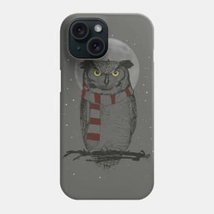 Winter owl Phone Case