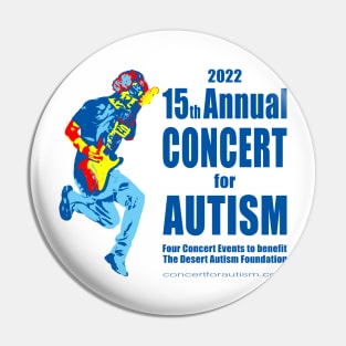 2022 15th Annual Concert for Autism teaser shirt Pin