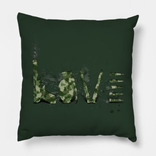 Love and War - Army Pillow