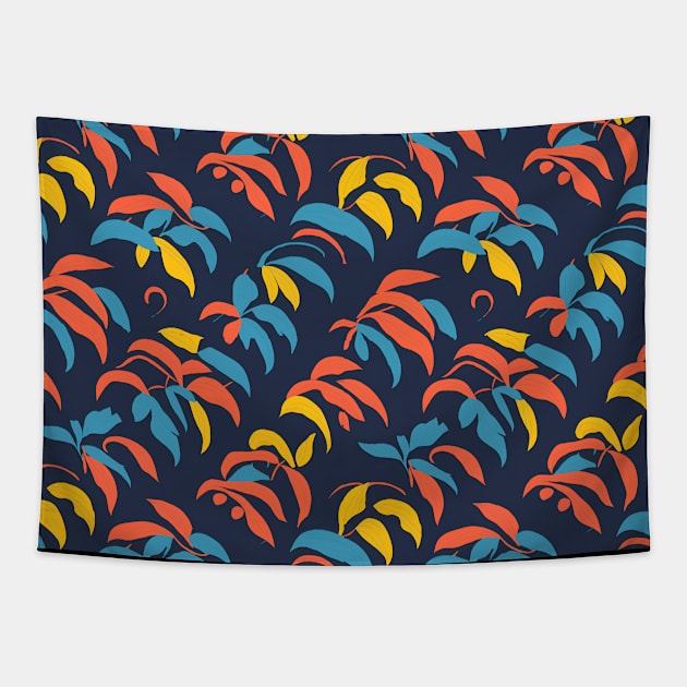 Scandinavian Summer Colorful Spring Flowers Tapestry by star trek fanart and more