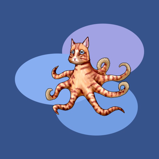 Octopus-sy Cat by StormCrow42