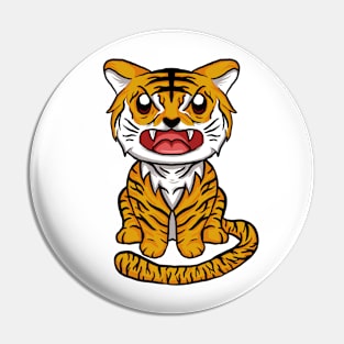 Kawaii Tiger Pin