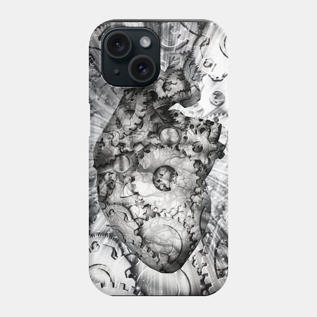 Machine heart Phone Case by rolffimages