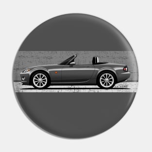 My drawing of the red NC 2.0 roadster convertible classic sports car Pin