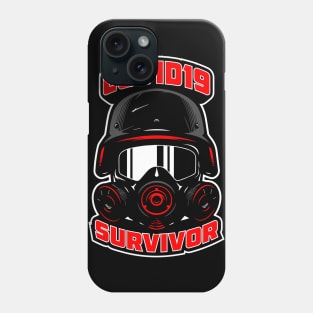 covid19 survivor Phone Case