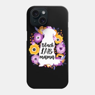 Black Lab Mama Phone Case