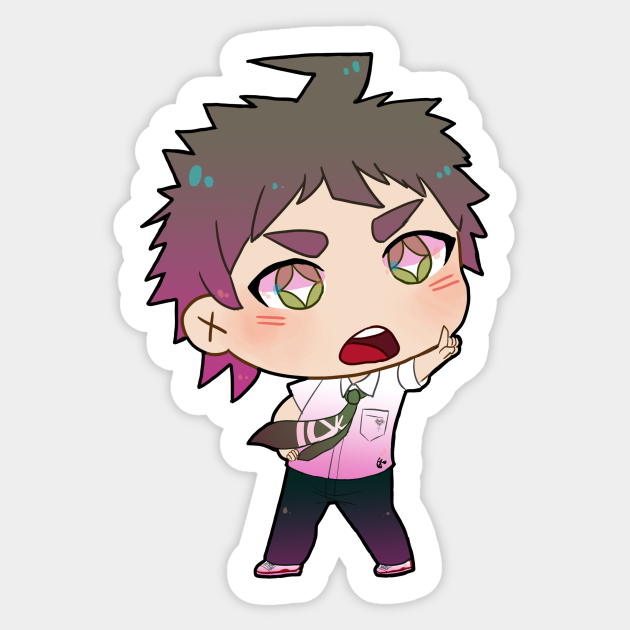Hajime Hinata Hajime Hinata Sticker Teepublic Usually shipped as komahina with komaeda. hajime hinata