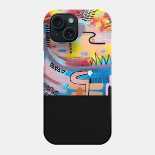 "After Storm" Abstract Painting Phone Case