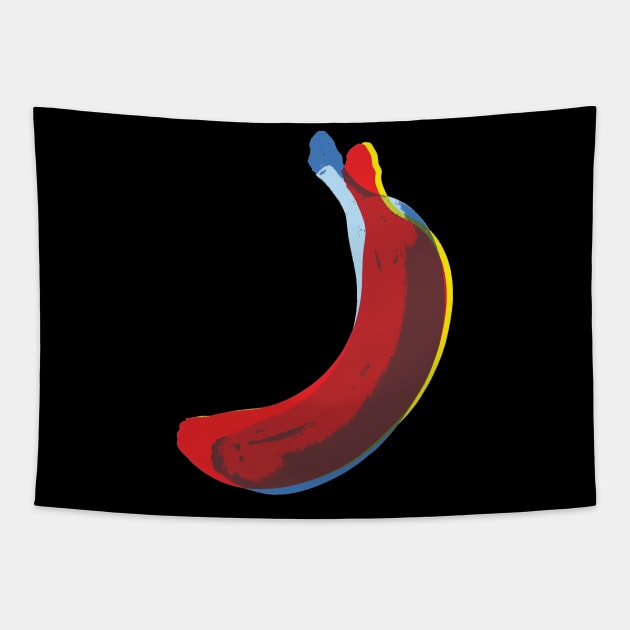 Trashy Pop Art Banana Pop Art Tapestry by DANPUBLIC