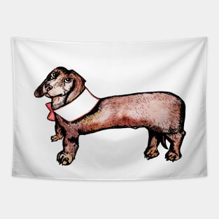 sausage dog Tapestry