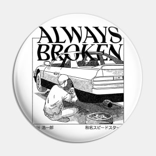 Initial D - Always Broken Pin