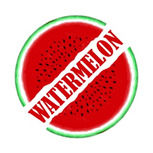 watermelon fruit illustration design T-Shirt