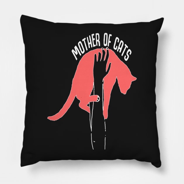 Mother Of Cats Pillow by mr1986