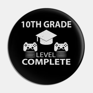 10TH Grade Level Complete Pin