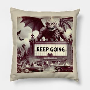 Keep Going Pillow