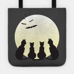 Cats & the Full Moon Tote