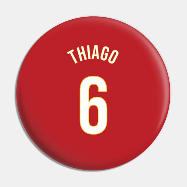 Thiago 6 Home Kit - 22/23 Season Pin by GotchaFace