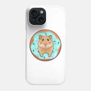 Hamster with Donut Phone Case