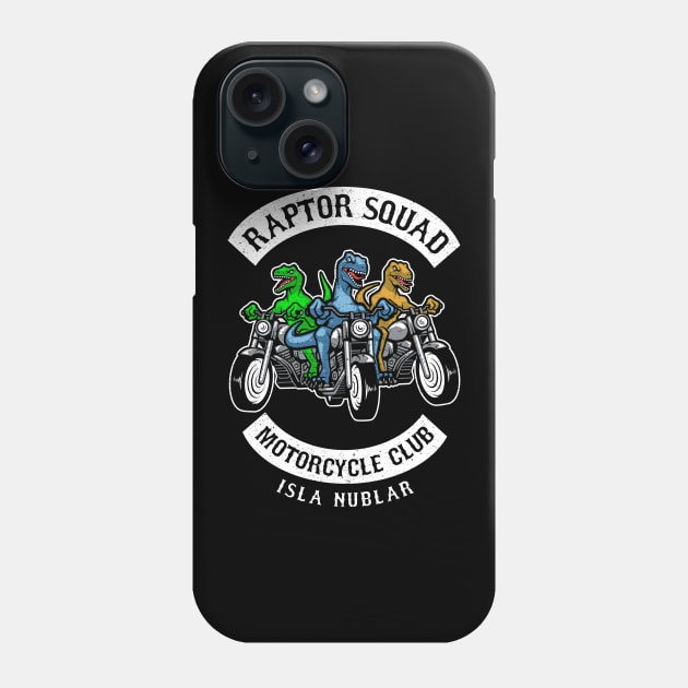 Raptor Squad Isla Nublar Phone Case by tabners