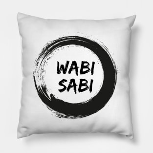 Wabi-Sabi japanese concept Pillow