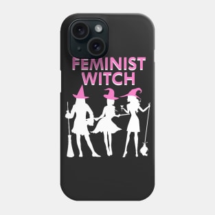 Feminist Witch T-Shirt Phone Case