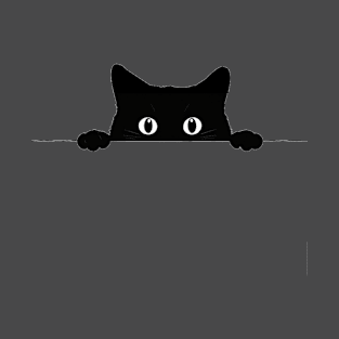 Cute cat peeking out T-Shirt