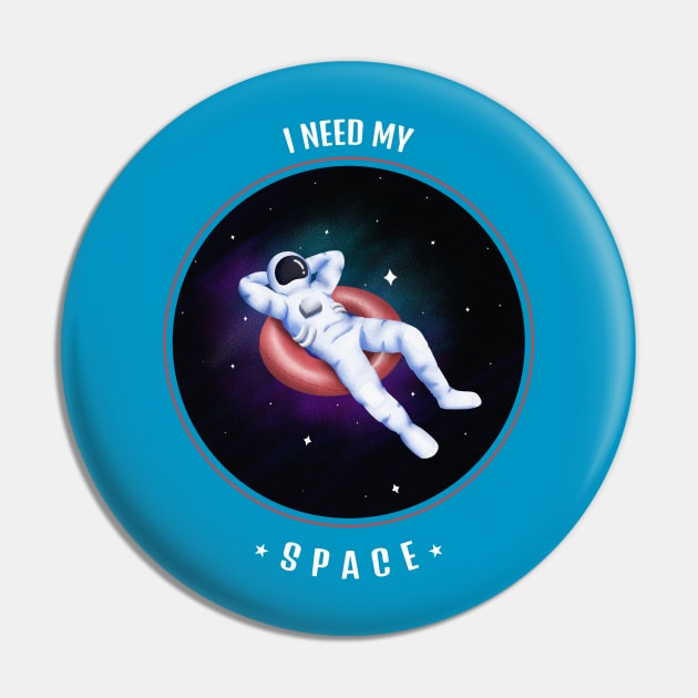 I Need My Space Pin by Ghost Of A Chance 