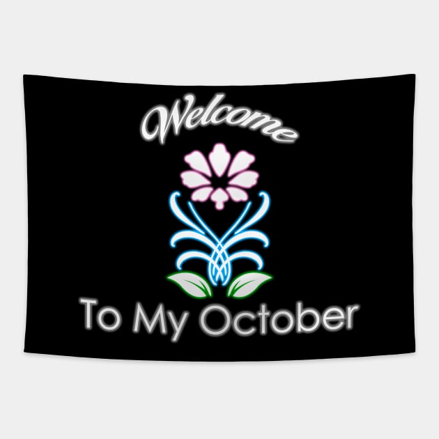 Welcome To My October Tapestry by SanTees