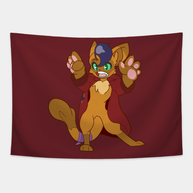 Cat MLP Movie Tapestry by kelsmister