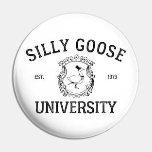 Silly Goose University Pin