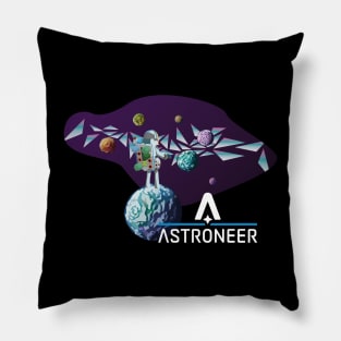 Astroneer Space Logo Pillow
