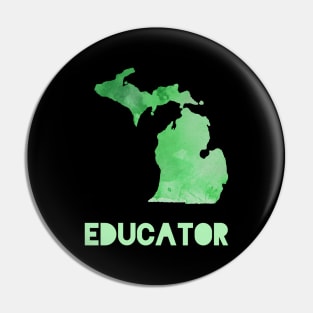 Michigan Educator Pin