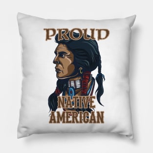 Proud Native American Pillow