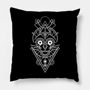 Mouse Sacred Geometry Pillow