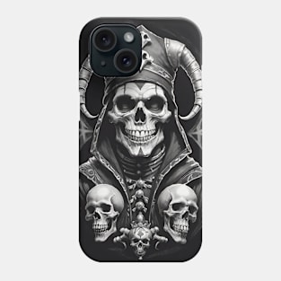 Jester Skull 4 Phone Case