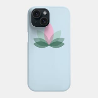 Modern Lotus Design Phone Case