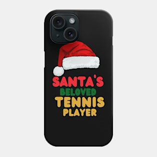 Santas Beloved Tennis Player Phone Case