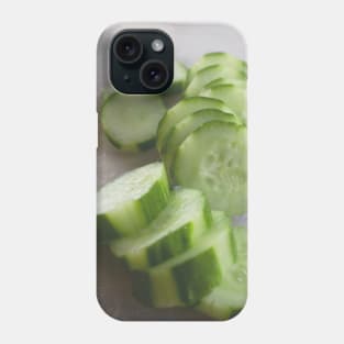 Cucumbers sliced Phone Case