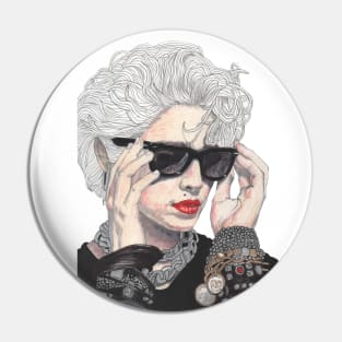 Material girl Pin