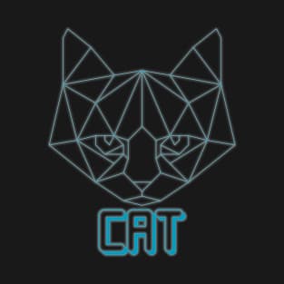 geometric cat T-Shirt