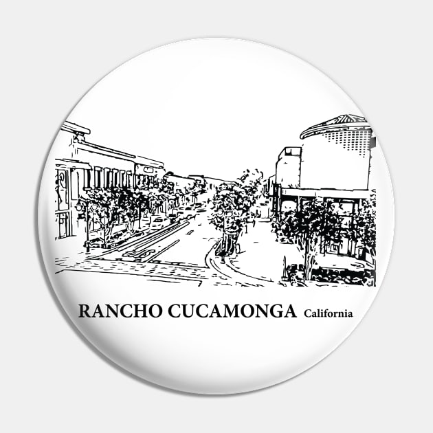 Rancho Cucamonga - California Pin by Lakeric