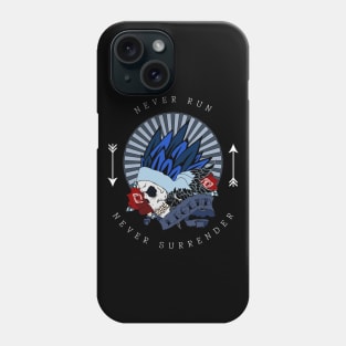 surrender never run Phone Case