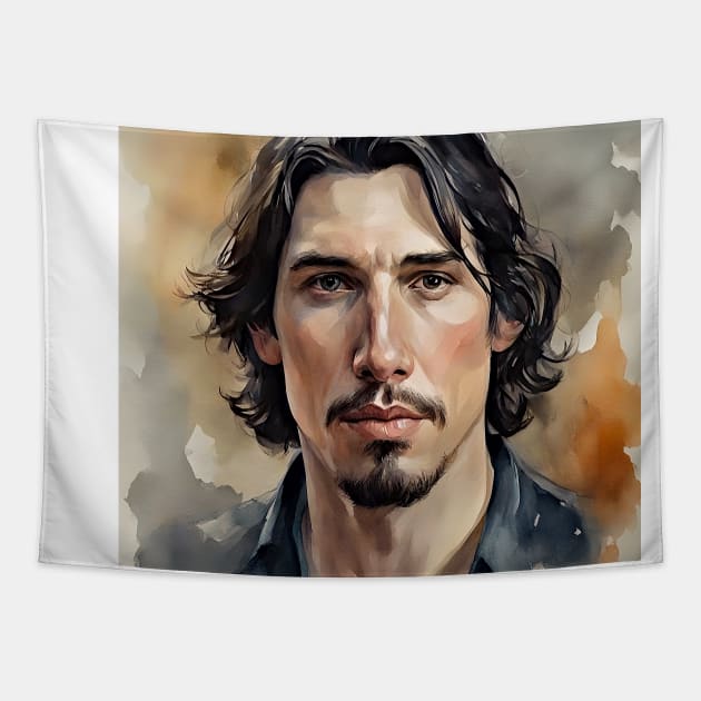 Image with Adam Driver Tapestry by bogfl