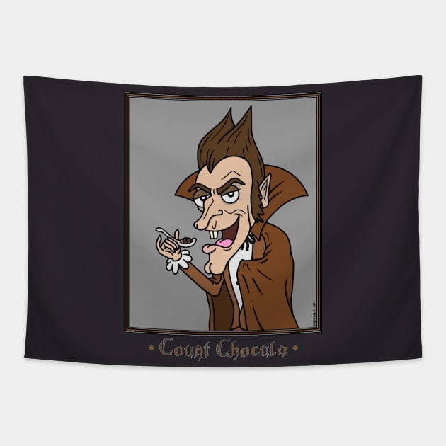 Count Chocula Tapestry by Gregg.M_Art