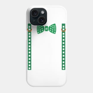 Shamrocks shoulder strap Phone Case