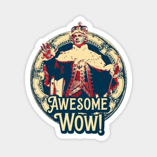 awesome wow hope pop art Magnet